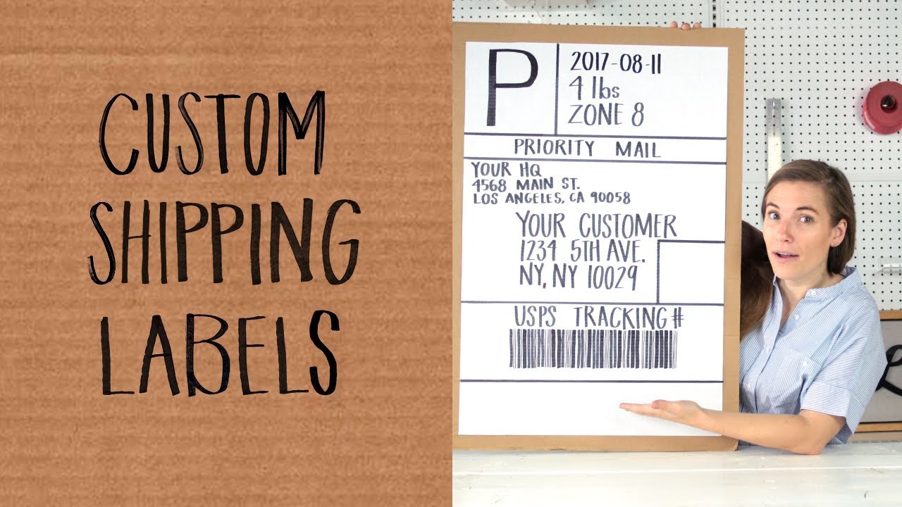 Create & Print Shipping Label